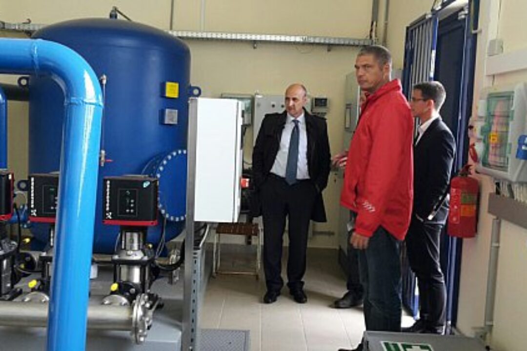 Visit of a Bosnian water expert in Hungary