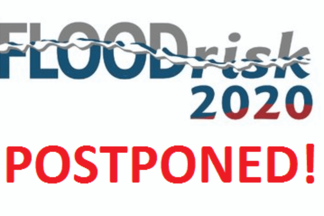 FLOODrisk2020 postponed
